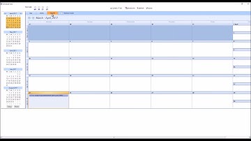 How to setup and use Schedule View (Calendar) in The Service Program