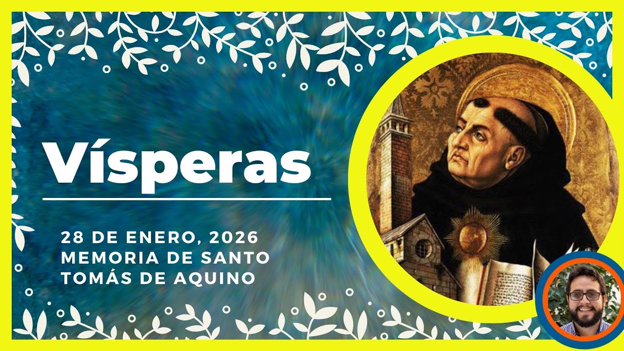🔥 VISPERAS DEL DIA DE HOY 28 de Enero De 2025 | Oración de la Tarde 🙏 LITURGIA DE LAS HORAS