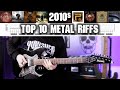 Top 10 Metal Riffs Of 2010s | With Tabs