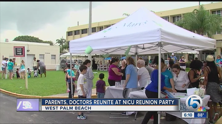 Parents, doctors reunite at NICU reunion party