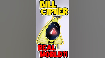 BILL CIPHER IN THE REAL WORLD!!!  (How not to draw grunkle stan ) #like #billcipher