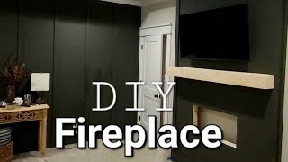 Master Bedroom Fireplace DIY