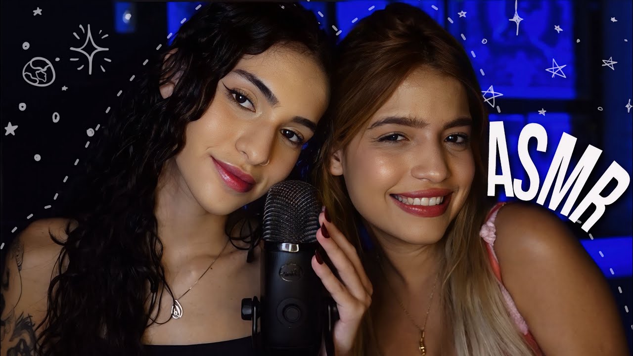 *TENTEI* fazer um ASMR com a minha PRIMA 👎 RESPONDENDO PERGUNTAS