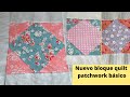 Nuevo bloque de Patwork para colcha Quilt