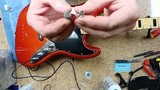Squier Jazz Bass Setup and Unbagging