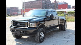 2003 Ford F350 4x4 DRW Powerstroke Diesel, lifted on 35s CLEAN! 175k FOR SALE COLD START VIDEO!!!!