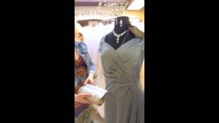 Jasmine Jade Lace Cap Sleeve Mother's Dress at Body Essentials Clothing, Bridal & Bath