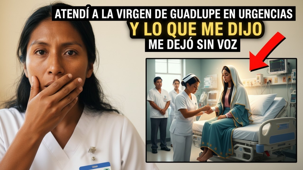 Enfermera evangélica atendió a la Virgen de Guadalupe en urgencias… y lo que le dijo la dejó sin voz