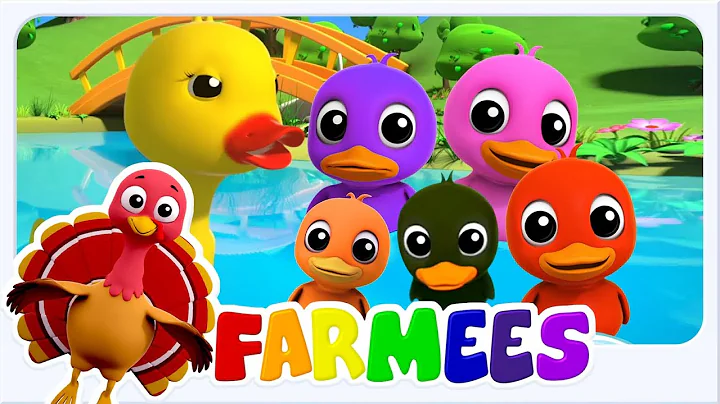 Five Little Ducks + More Nursery Rhymes & Cartoon Videos for Babies
