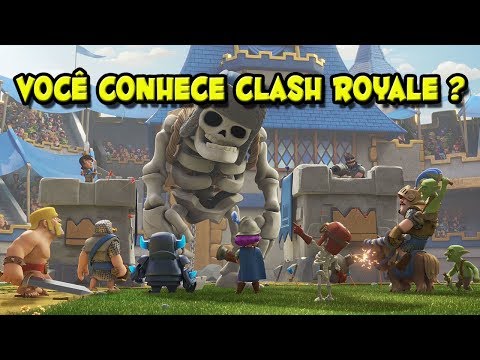 Você conhece Clash Royale ? Explicando o básico para quem quer começar a jogar