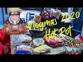 First time trying vlogmas vlogmas 2020 how to hotpot at home