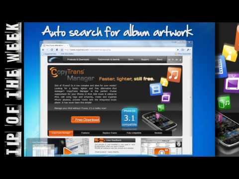 Add iPod/iPhone artwork automatically - CopyTrans Manager