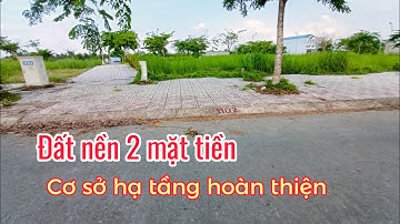 Đất Nền 2 Mặt Tiền, Giá 1 Tỷ 100 Triệu Thương Lượng| Bình Thủy Tp Cần Thơ @nhadatcanthomientay