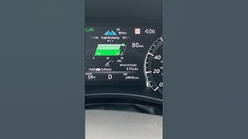 34.2 mpg @ 80mph non-hybrid highlander