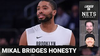 Mikal Bridges opens up in exit interview, admits Brooklyn Nets season a failure