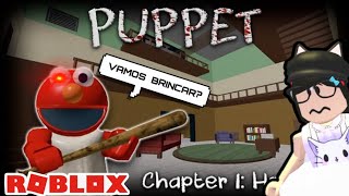 🎈 PUPPET CAPÍTULO 1: 😵 APANHEI MUITO Desses BONECOS do MAL - Roblox screenshot 4