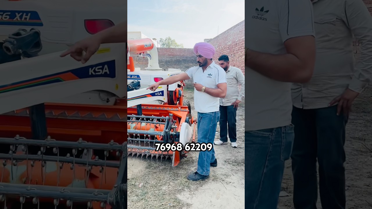 Ksa 756 Straw Reaper For Sale | Second Hand Straw Reaper For Sale | Amrik bhaini jassa 