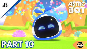 ASTRO BOT PS5 Gameplay Walkthrough Part 10 - Mecha Leon Boss, Going Loco, and Splashing Sprint