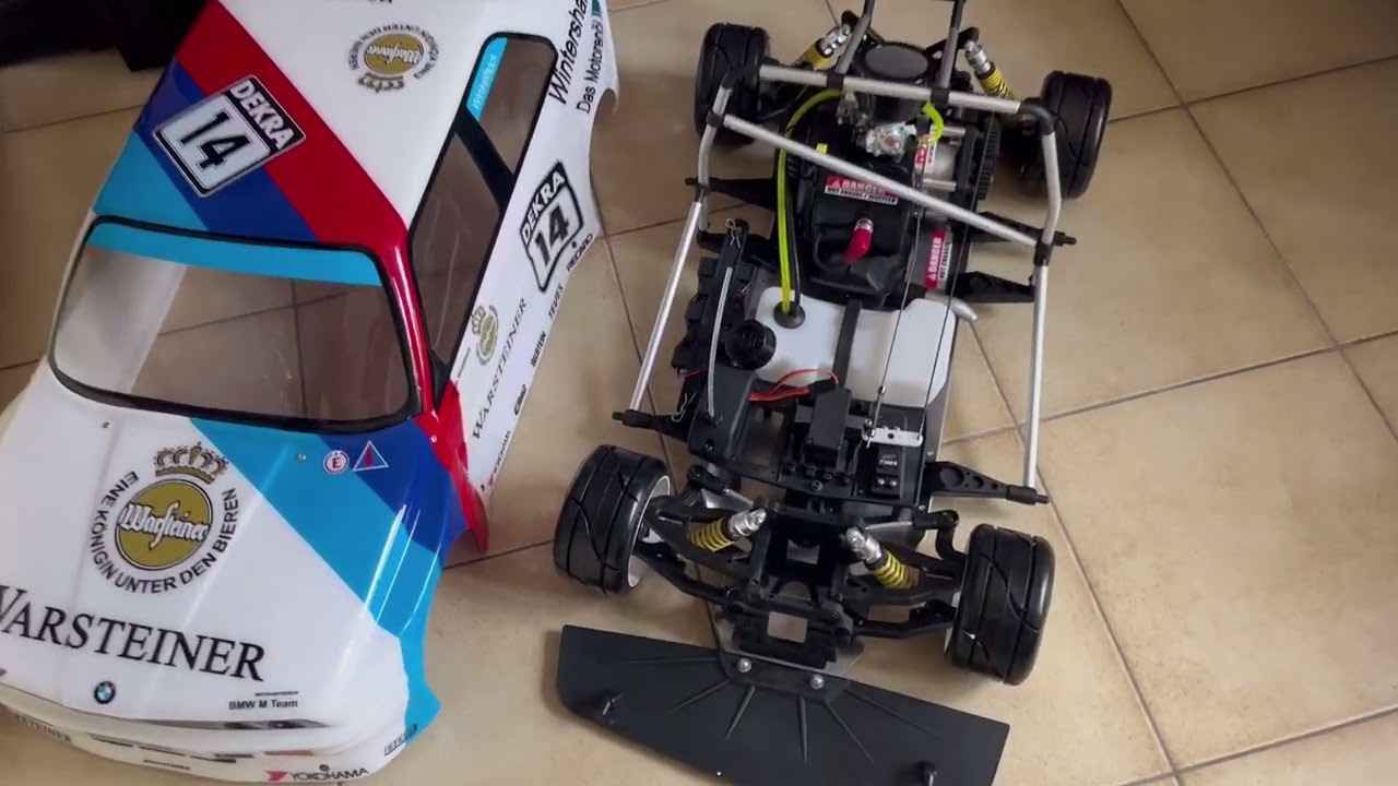 FG Challenge Line 510 RTR BMW E30 (Zenoah G270 26 cc engine) Déballage Part 1