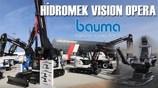 Bauma 22 - Hidromek Vision Opera Ile Ilgi Odağı Oldu