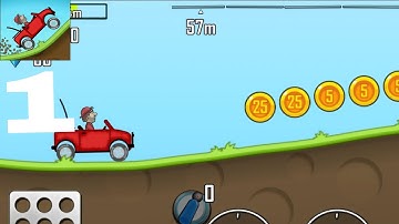  Hill Climb Racing Gameplay Walkthrough Part 1 (Android, iOS)