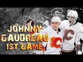 Johnny Gaudreau - 1st NHL Game