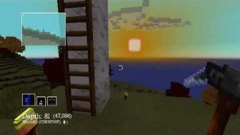 Total Miner Free Fall 3071 Depth!!!