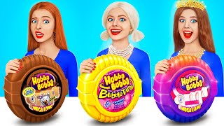 Rich vs Poor vs Giga Rich Challenge | Rich vs Broke Funny Food Moments by RATATA BOOM