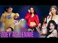 KDH K Pop Demon Hunters React To Zoey As JENNIE KDH K Pop Demon Hunters React To Zoey As JENNIE