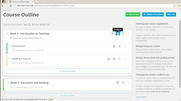 releasing section subsection