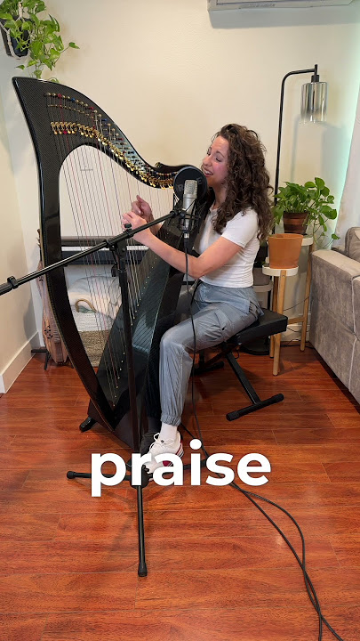 Shout to the Lord (cover by Megan Tibbits) #worship #harp #peaceful #ccm