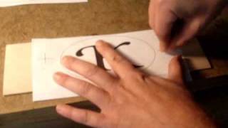 In part 2 of 7 I work on the monogram medallion using a stippling technique.