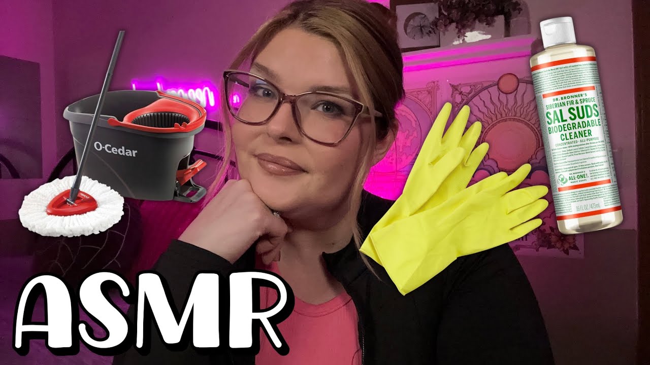 ASMR How I Clean a House!