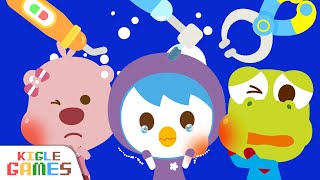 Pororo English Pretend Play | Go to the Dentist | Hospital Doctor | KIGLE GAMES