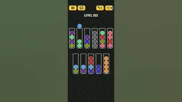 Ball Sort Puzzle Level 222
