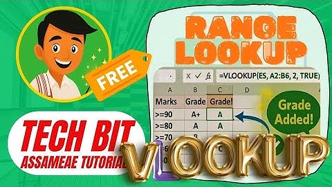 Master VLOOKUP Range Lookup for Easy Student Grading! (Teachers & Students Must-Watch)