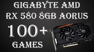 Gigabyte AMD RX 580 8Gb Aorus после майнинга! Игровые тесты в более чем 100 играх на 2023 год!