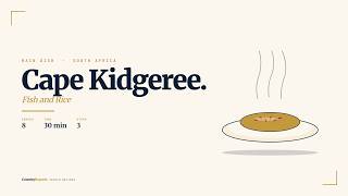 Cape Kidgeree — South Africa Recipe (Animated) | CountryReports