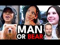 Answering the viral man or bear question