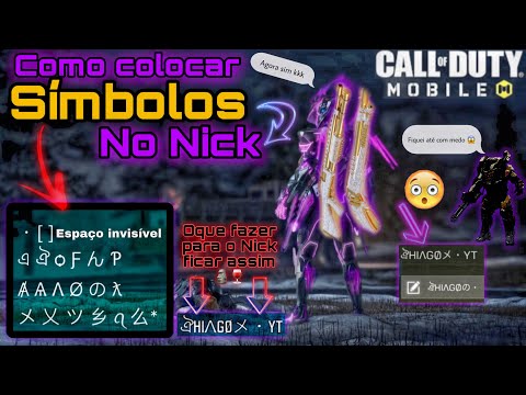 𒋨Simbolos para nick ff com Gerador de nomes de free fire