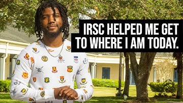 Alum shares how IRSC has helped set him up for success