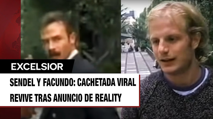 Reviven el momento en el que Sergio Sendel cacheteó a Facundo; esto pasó