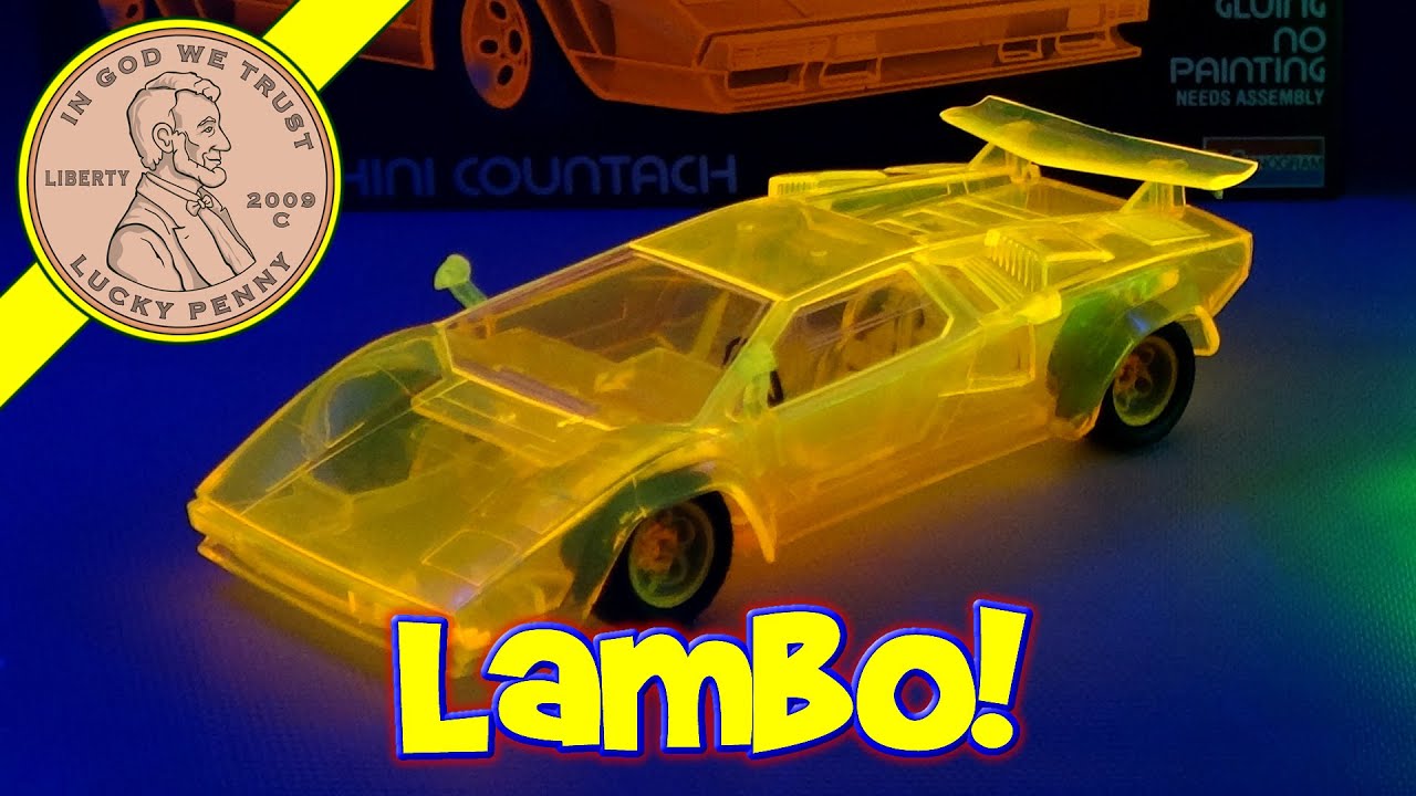 Luminators Lamborghini Neon Racers Glow In the Dark Kids ...
