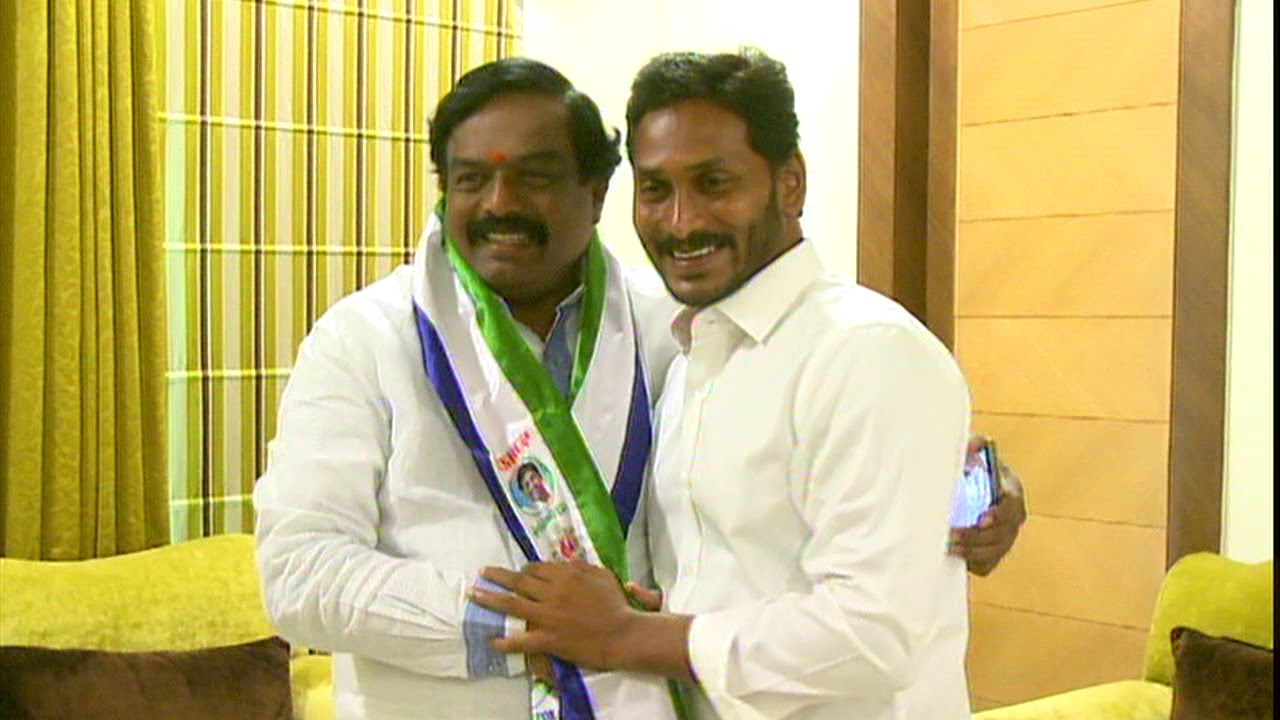 Kothapalli Subbarayudu Joins YSRCP in presence of party president YS Jagan  at party office - YouTube