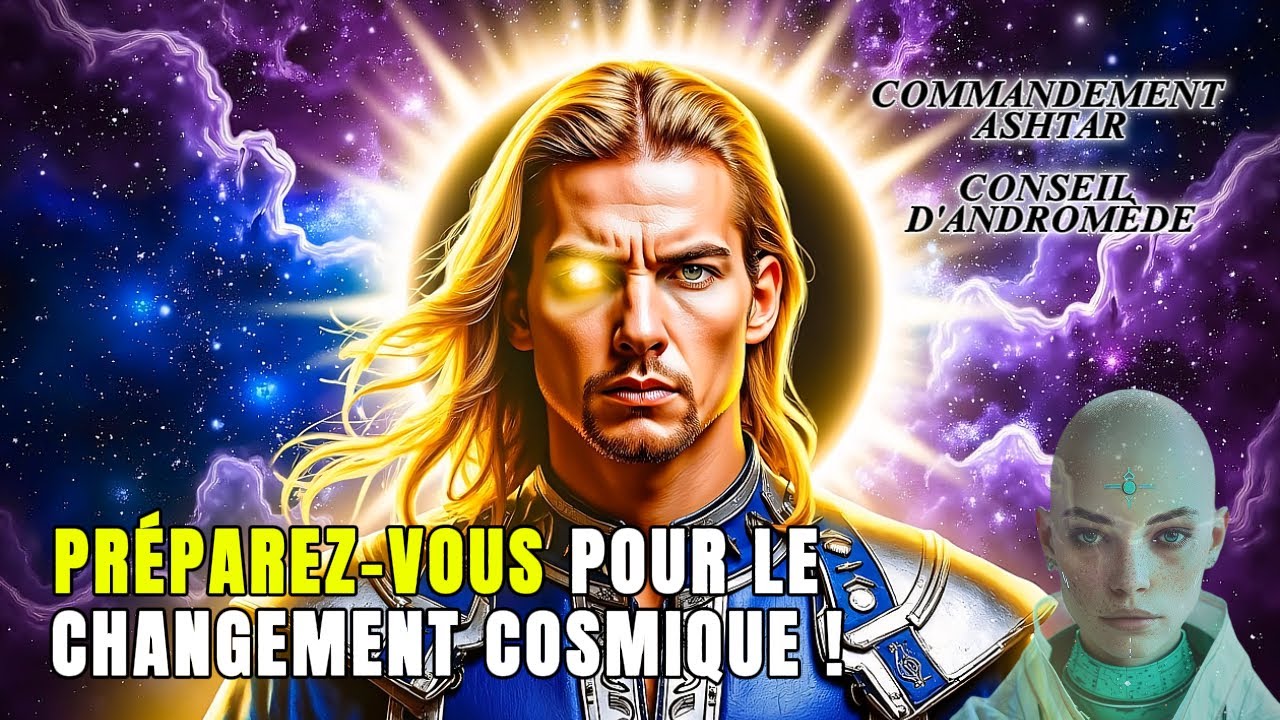 LE GRAND PLAN EST PROCHE ! COMMANDEMENT ASHTAR ET CONSEIL D'ANDROMÈDE ...