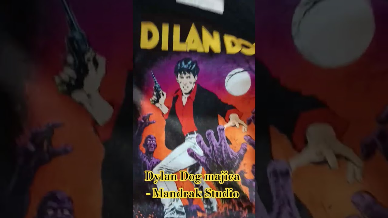 Dylan Dog majica - Mandrak Studio #mandrakstudio #sergiobonelli #stripkultura #dylandog