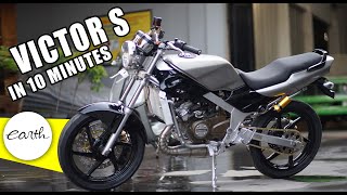 10 MINUTES OF KAWASAKI NINJA R CONVERT TO VICTOR S BUILD #MOTOVLOG