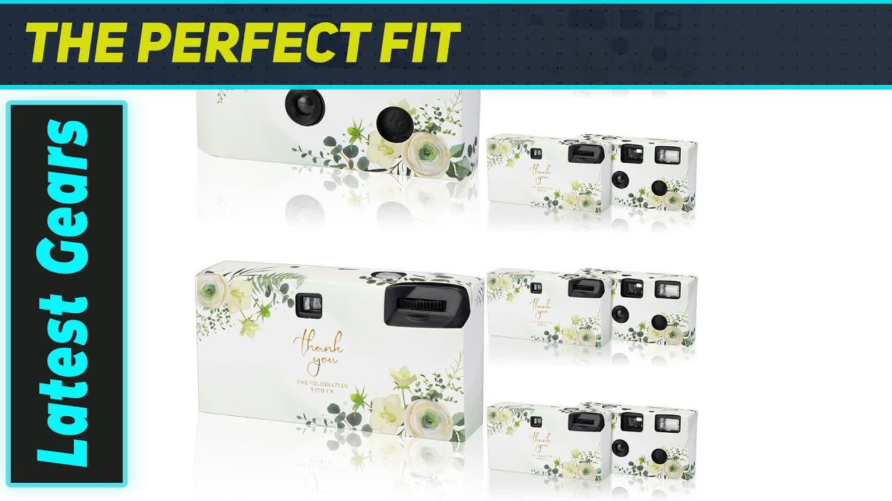 Kanayu 10 Pack Disposable Camera: The Ultimate Party Essential!