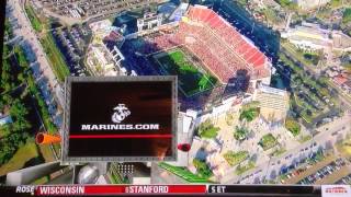 Clowney huge hit Carolina vs Michigan outback bowl 2013