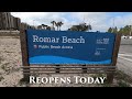 Romar Beach Public Beach Access Reopens Today #oba #orangebeach #gulfshores #romarbeach #beach